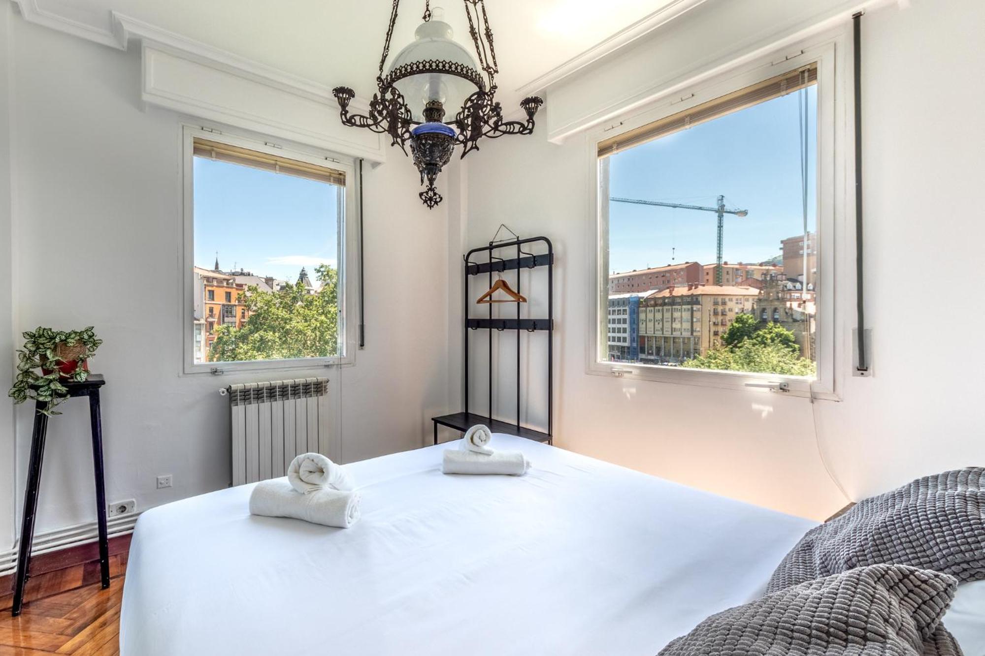 Apartamento Con Vistas A La Ria Билбао Екстериор снимка